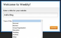 Weebly Register